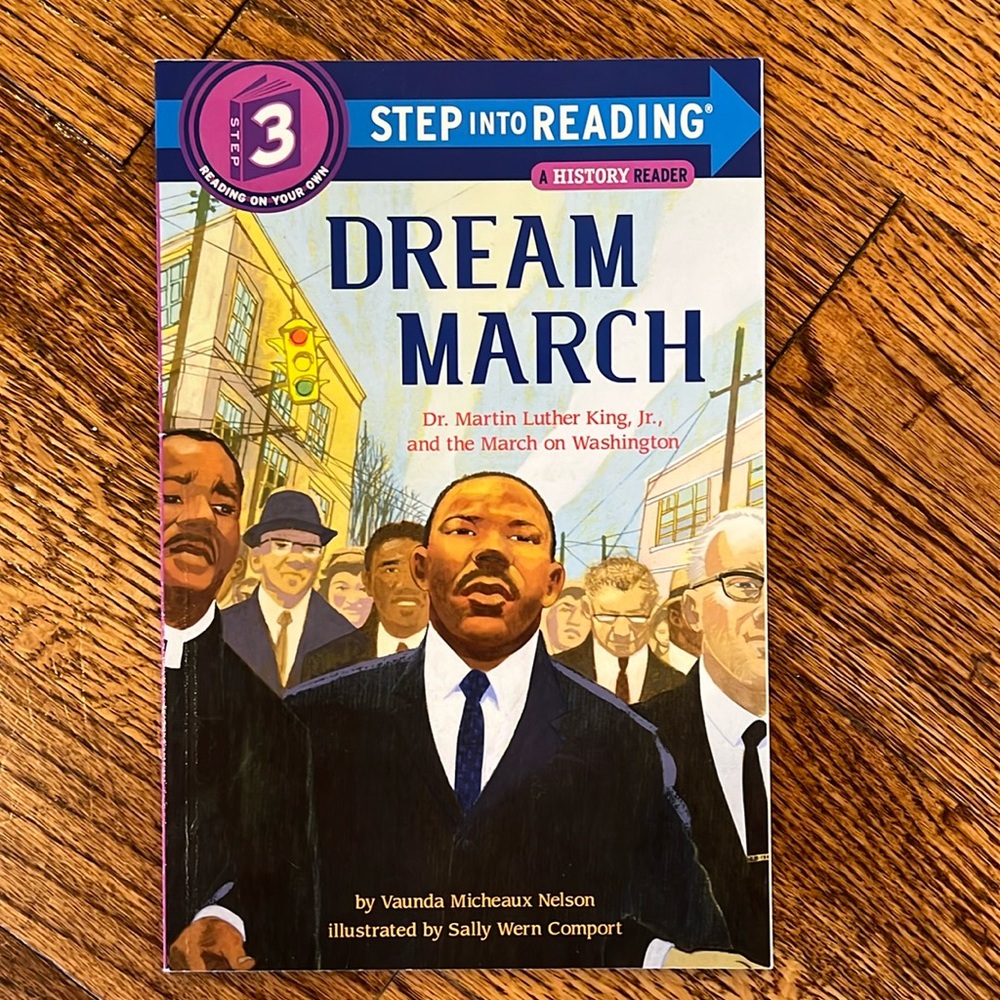 BRAND NEW DREAM MARCH BOOK - MLK JR